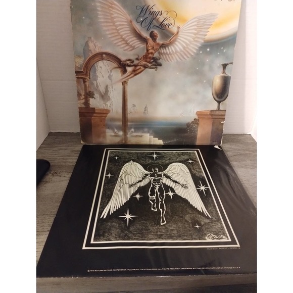 The TEMPTATIONS "Wings Of Love" Vinyl LP - Gordy Records G6-971S1 1976 - Picture 2 of 7